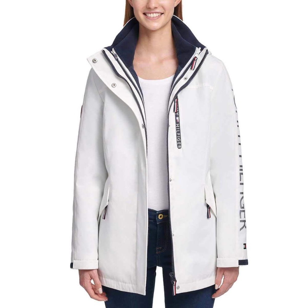 Tommy Hilfiger Womens 3-in-1 Systems Jacket